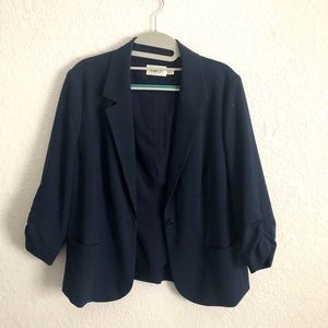 Eliza J Navy Blazer